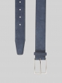 Tom Tailor TTLOGAN Velourledergürtel mit eckiger Dornschließe - Navy Uni Tom Tailor TTLOGAN Velourledergürtel mit eckiger Dornschließe - Navy Uni