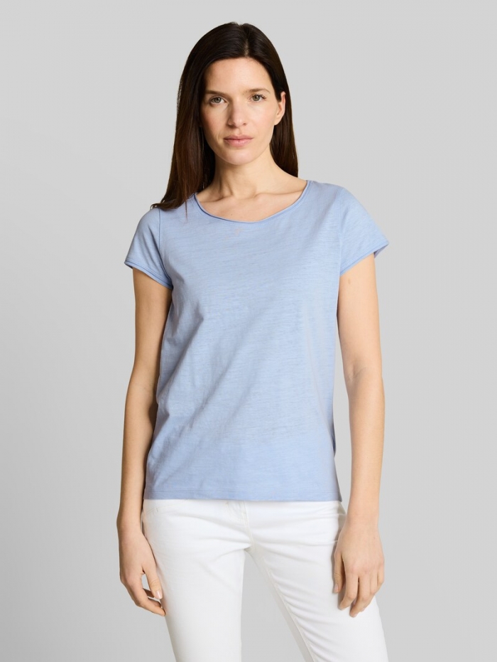 Tom Tailor T-Shirt aus Baumwolle - Kentucky Blue Tom Tailor T-Shirt aus Baumwolle - Kentucky Blue