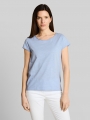 Tom Tailor T-Shirt aus Baumwolle - Kentucky Blue Tom Tailor T-Shirt aus Baumwolle - Kentucky Blue