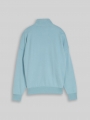 Tom Tailor Oversize Troyer Sweatshirt - Light Teal Tom Tailor Oversize Troyer Sweatshirt - Light Teal