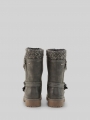 Tom Tailor Wasserfeste Stiefel mit Strick-Einsatz - Coal Tom Tailor Wasserfeste Stiefel mit Strick-Einsatz - Coal
