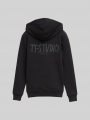 Tom Tailor Hoodie Sweatshirt mit Rückenprint - Heavy Black Tom Tailor Hoodie Sweatshirt mit Rückenprint - Heavy Black