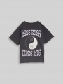 Tom Tailor Oversize T-Shirt mit Rückenprint - Coal Grey Tom Tailor Oversize T-Shirt mit Rückenprint - Coal Grey