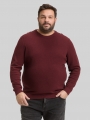 Tom Tailor Plus Size - Strickpullover aus Baumwolle - Bordeaux Melange Tom Tailor Plus Size - Strickpullover aus Baumwolle - Bordeaux Melange