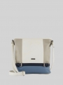 Tom Tailor TTJUNA Beuteltasche mit Colour Blocking - Denim Blue Tom Tailor TTJUNA Beuteltasche mit Colour Blocking - Denim Blue