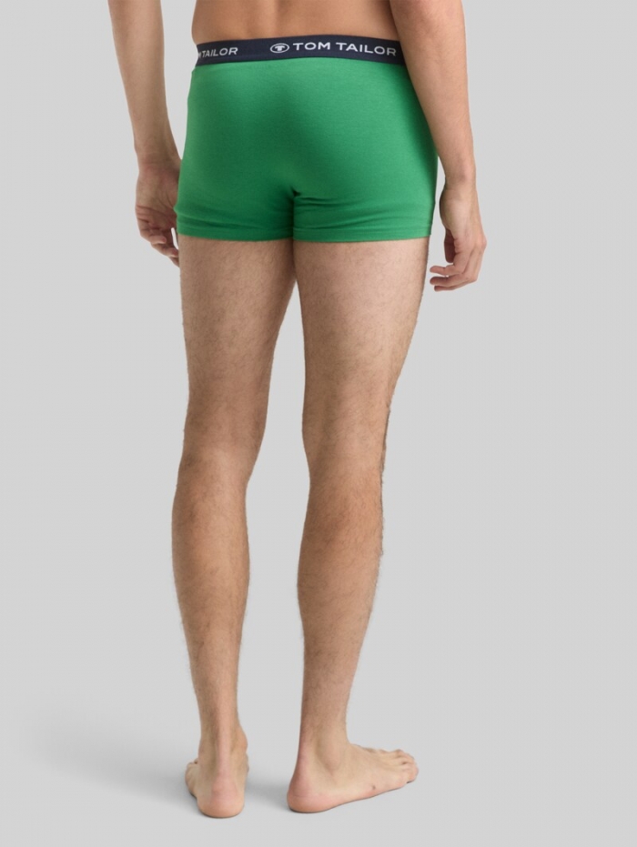 Tom Tailor Kurze Boxershorts im 3er-Pack - Cardinal-navy-green Tom Tailor Kurze Boxershorts im 3er-Pack - Cardinal-navy-green