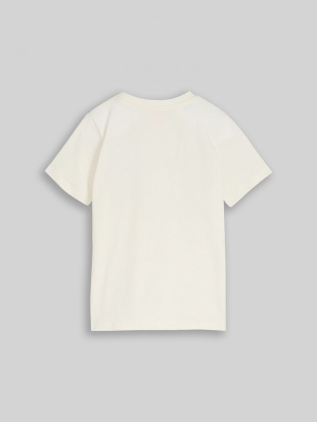 Tom Tailor Basic T-Shirt - Wool White Tom Tailor Basic T-Shirt - Wool White