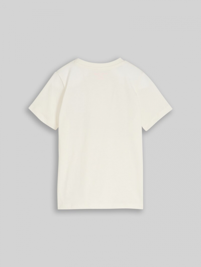 Tom Tailor Basic T-Shirt - Wool White Tom Tailor Basic T-Shirt - Wool White