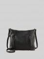 Tom Tailor TTBECA M Beuteltasche mit Reißverschluss-Details - Schwarz / Black Tom Tailor TTBECA M Beuteltasche mit Reißverschluss-Details - Schwarz / Black