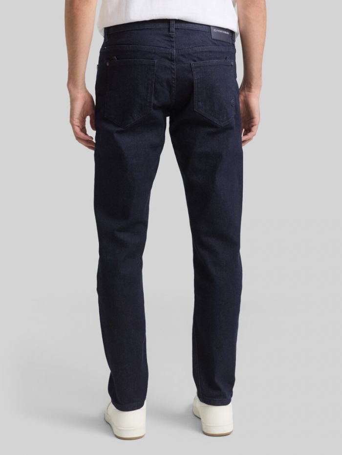 Tom Tailor TTCURT TAPERED Jeans mit Stretch - Rinsed Blue Denim Tom Tailor TTCURT TAPERED Jeans mit Stretch - Rinsed Blue Denim