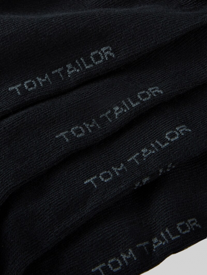 Tom Tailor Sneakersocken im 4er-Pack - Black Tom Tailor Sneakersocken im 4er-Pack - Black