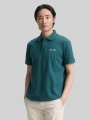 Tom Tailor Piqué Poloshirt mit print - Jasper Green