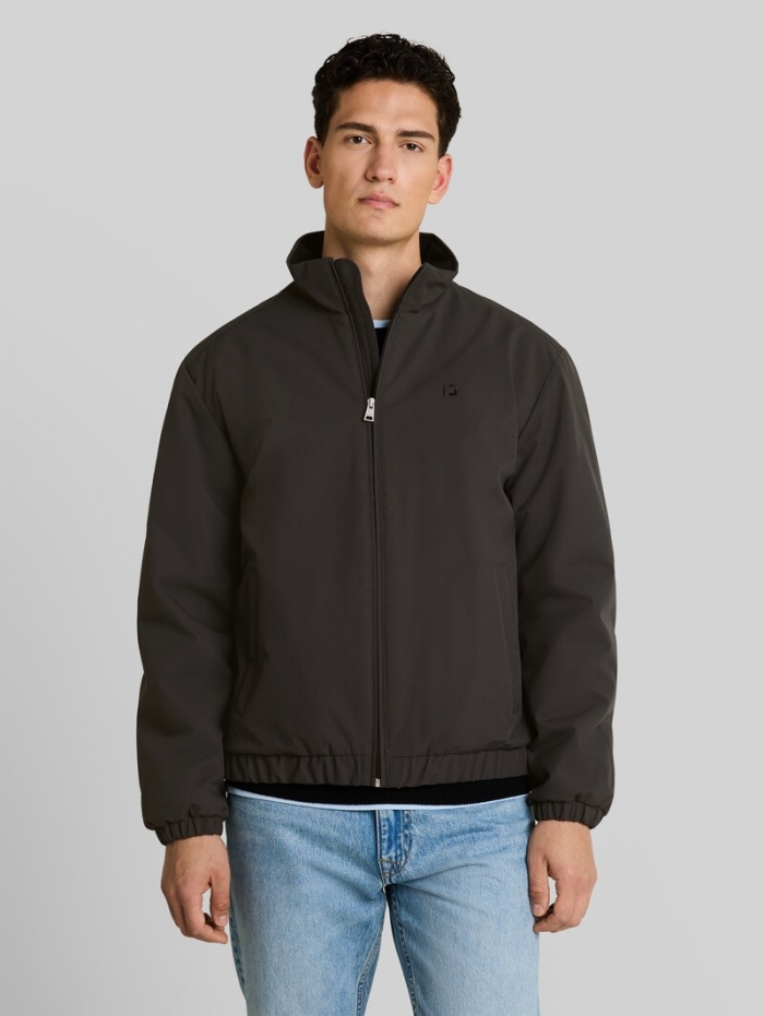 Tom Tailor Relaxed Fit Blouson Jacke - Coal Mine Grey Tom Tailor Relaxed Fit Blouson Jacke - Coal Mine Grey