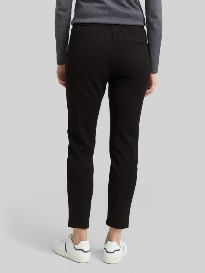 Tom Tailor Lässige Stoffhose - Deep Black Tom Tailor Lässige Stoffhose - Deep Black
