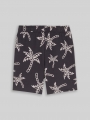 Tom Tailor Shorts mit Muster - Grey White Sketched Palm Trees Tom Tailor Shorts mit Muster - Grey White Sketched Palm Trees
