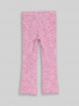 Tom Tailor Flared Leggings mit Rippstruktur - Pink Space Dye Texture Tom Tailor Flared Leggings mit Rippstruktur - Pink Space Dye Texture