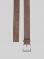 Tom Tailor TTJAY Ledergürtel mit eckiger Dornschließe - Brown Uni Tom Tailor TTJAY Ledergürtel mit eckiger Dornschließe - Brown Uni