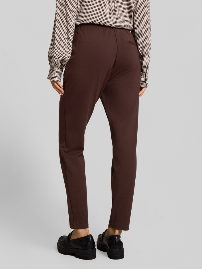 Tom Tailor Loose Fit Stoffhose - Java Dark Brown Tom Tailor Loose Fit Stoffhose - Java Dark Brown