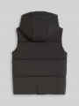 Tom Tailor Puffer-Weste mit Kapuze - Coal Mine Grey Tom Tailor Puffer-Weste mit Kapuze - Coal Mine Grey