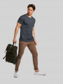 Tom Tailor Strukturiertes T-Shirt - Sky Captain Blue Non-solid Tom Tailor Strukturiertes T-Shirt - Sky Captain Blue Non-solid