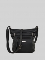 Tom Tailor TTJUNA Umhängetasche mit Gürtelelement - Schwarz / Black Tom Tailor TTJUNA Umhängetasche mit Gürtelelement - Schwarz / Black