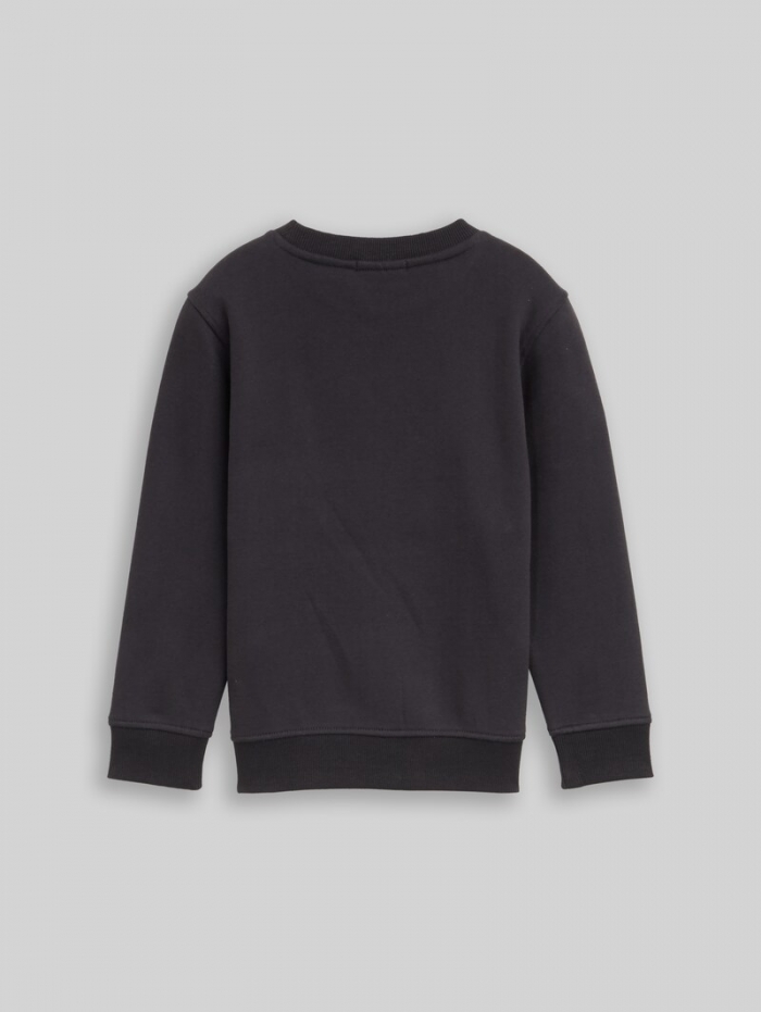 Tom Tailor Sweatshirt mit Print - Coal Grey Tom Tailor Sweatshirt mit Print - Coal Grey