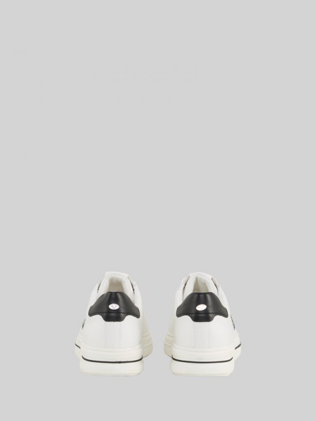 Tom Tailor Sneaker mit Logo-Print - White-black Tom Tailor Sneaker mit Logo-Print - White-black