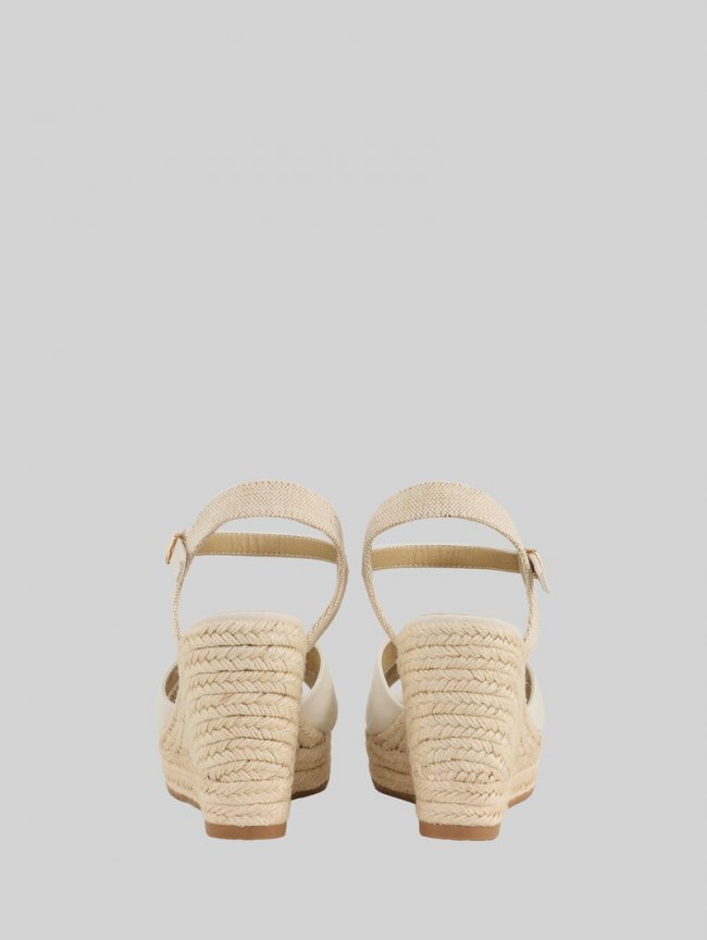Tom Tailor Sandalen mit Keilabsatz - Offwhite Tom Tailor Sandalen mit Keilabsatz - Offwhite