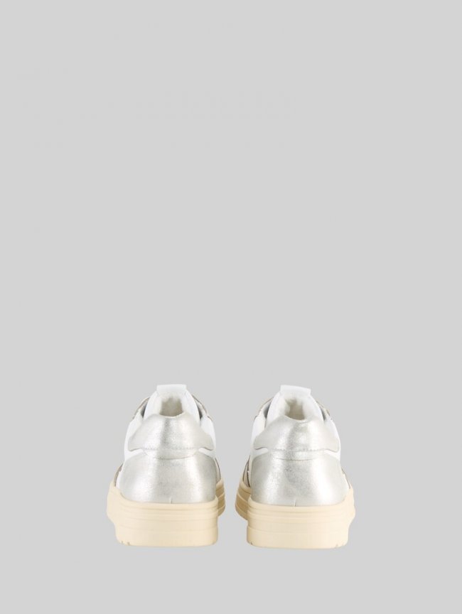 Tom Tailor Sneaker mit Metallic-Details - Silver-white Tom Tailor Sneaker mit Metallic-Details - Silver-white