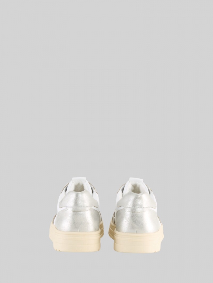 Tom Tailor Sneaker mit Metallic-Details - Silver-white Tom Tailor Sneaker mit Metallic-Details - Silver-white