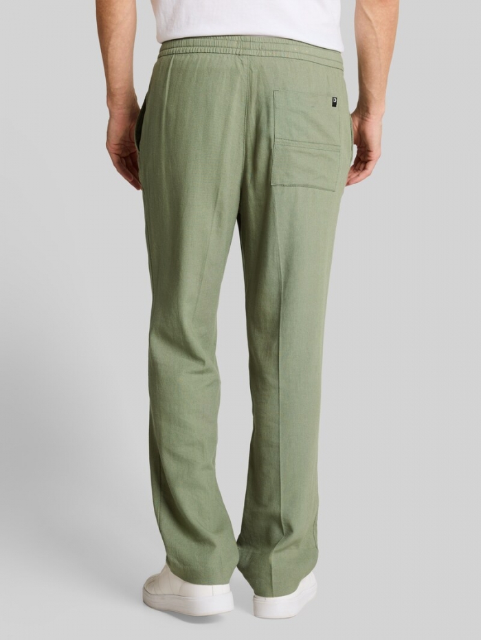 Tom Tailor TTLOOSE Hose mit Leinenanteil - Sea Spray Tom Tailor TTLOOSE Hose mit Leinenanteil - Sea Spray