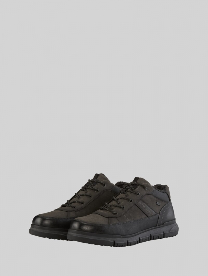 Tom Tailor Wasserdichte Schnürschuhe - Coal Tom Tailor Wasserdichte Schnürschuhe - Coal