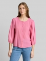 Tom Tailor Crinkle Bluse mit Knopfleiste - Soft Blush Rose Tom Tailor Crinkle Bluse mit Knopfleiste - Soft Blush Rose