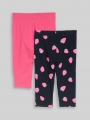 Tom Tailor Leggins im 2-er Pack - Flashy Pink