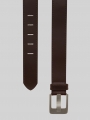 Tom Tailor TTLAUREL Ledergürtel mit eckiger Dornschließe - Brown Uni Tom Tailor TTLAUREL Ledergürtel mit eckiger Dornschließe - Brown Uni