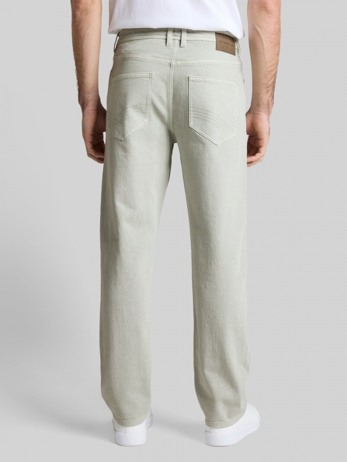 Tom Tailor TTMORRIS RELAXED Jeans - Soft Greyish Green