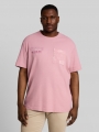 Tom Tailor Plus Size - T-Shirt mit Waffelstruktur - Dusty Rose