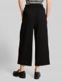 Tom Tailor Crinkle Culotte Hose - Deep Black Tom Tailor Crinkle Culotte Hose - Deep Black
