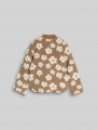 Tom Tailor Teddy Bomberjacke mit Blumenmuster - Brown Teddy Flower Artwork Tom Tailor Teddy Bomberjacke mit Blumenmuster - Brown Teddy Flower Artwork