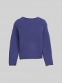 Tom Tailor Cropped Strickpullover - Dark Blue Harbor Tom Tailor Cropped Strickpullover - Dark Blue Harbor