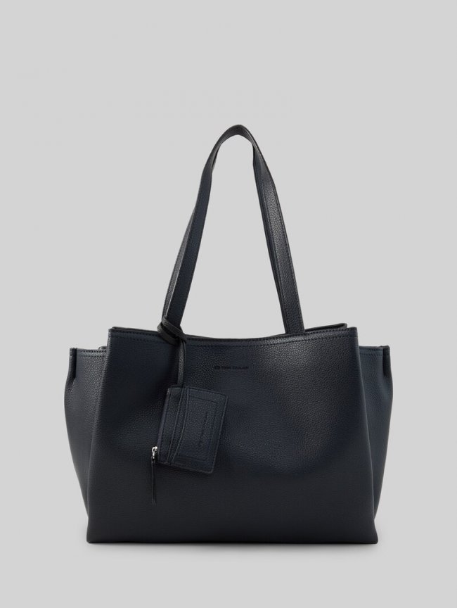 Tom Tailor TTMAYAN L Shopper mit Anhängertasche - Dark Blue