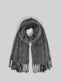 Tom Tailor Schal mit Glitzer-Effekt - Deep Black Tom Tailor Schal mit Glitzer-Effekt - Deep Black