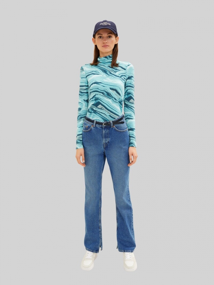 Tom Tailor TTPAULA schmaler Ledergürtel mit abgerundeter Dornschließe - Navy Uni Tom Tailor TTPAULA schmaler Ledergürtel mit abgerundeter Dornschließe - Navy Uni