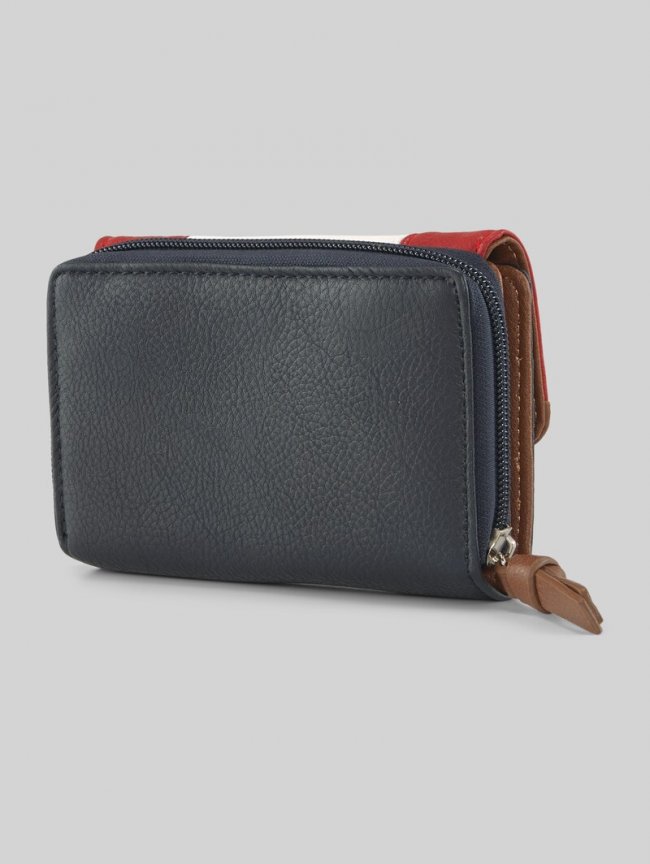 Tom Tailor TTJUNA Portemonnaie mit Colour Blocking - Mixed Maritim Tom Tailor TTJUNA Portemonnaie mit Colour Blocking - Mixed Maritim