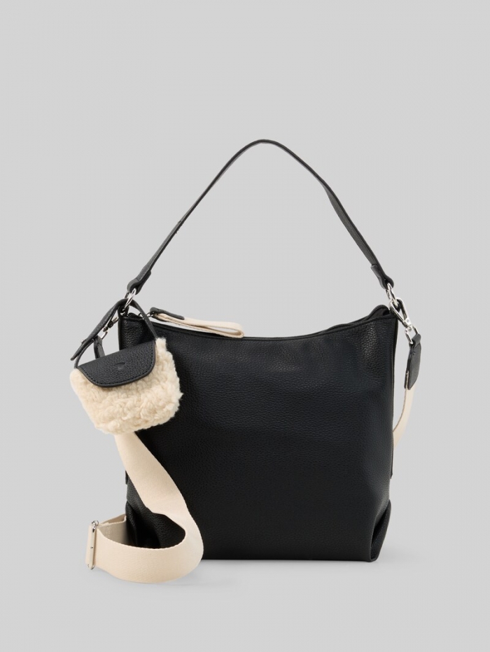 Tom Tailor TTFANIA M Beuteltasche mit Anhängertasche - Schwarz / Black Tom Tailor TTFANIA M Beuteltasche mit Anhängertasche - Schwarz / Black