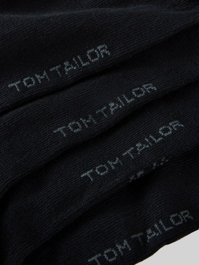 Tom Tailor Sneakersocken im 4er-Pack - Black Tom Tailor Sneakersocken im 4er-Pack - Black
