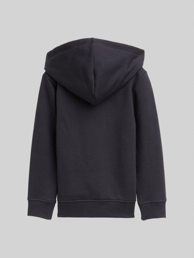 Tom Tailor Hoodie Sweatjacke mit Stickerei - Coal Grey Tom Tailor Hoodie Sweatjacke mit Stickerei - Coal Grey