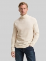 Tom Tailor Rollkragenpullover mit Kaschmir-Anteil - Soft Buttercream Melange Tom Tailor Rollkragenpullover mit Kaschmir-Anteil - Soft Buttercream Melange
