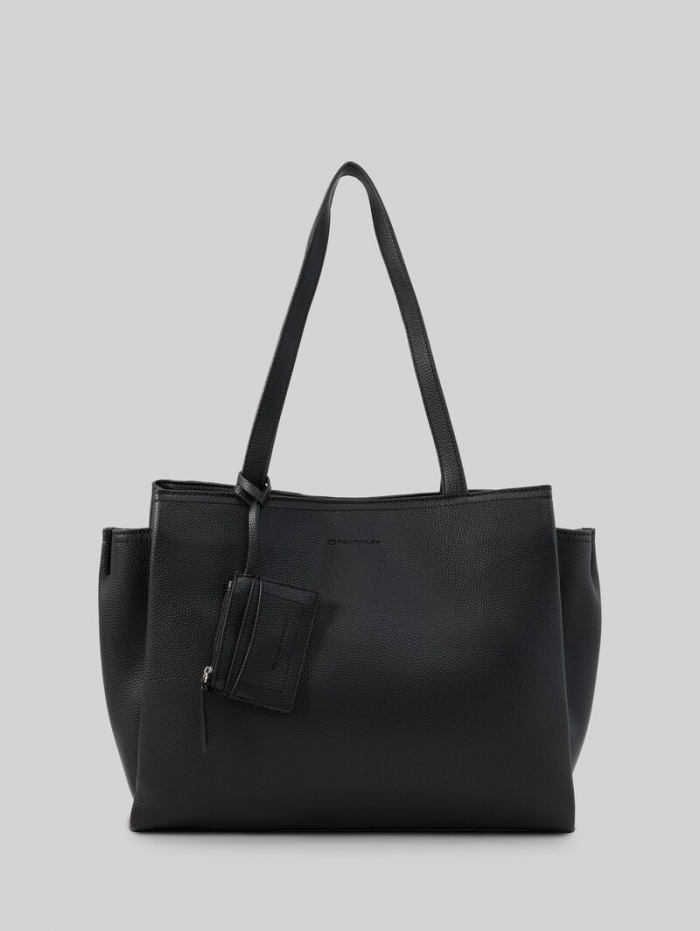 Tom Tailor TTMAYAN L Shopper mit Anhängertasche - Schwarz / Black Tom Tailor TTMAYAN L Shopper mit Anhängertasche - Schwarz / Black
