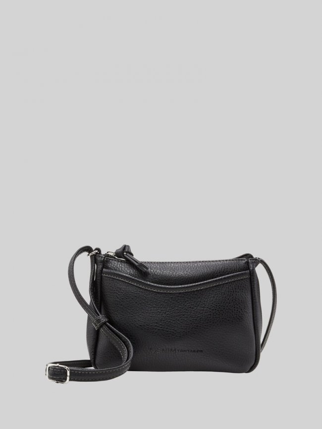 Tom Tailor TTCILIA S Umhängetasche aus Lederimitat - Schwarz / Black Tom Tailor TTCILIA S Umhängetasche aus Lederimitat - Schwarz / Black